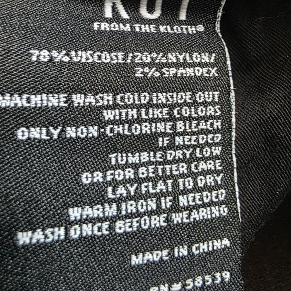 KUT From The Kloth Mia Toothpick Skinny Snake Print Pants, Brown, Size 12 - Picture 8 of 11